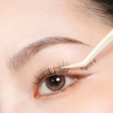 라이프소 투명라인 노글루 인조 속눈썹 풍성한 진한 눈매연출 노 이질감 부드러운 3D 네이처 인족 속눈썹 60모 10줄 7-9mm, 1개, 블랙