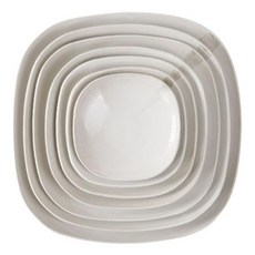 이천도자기 미색라인 사각부페 접시 5호 27cm [BSN96542], 본상품