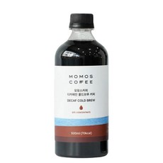 모모스커피 콜드브루 디카페인 원액 500ml, 1개, 1개입