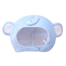 可愛動物造型派對帽，柔軟舒適，派對裝扮，主題派對，耳朵設計, 大象, 1個