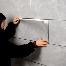 아리아스토어 붙이는 벽지 60.9 x 30.4cm 셀프도배 대리석시트지 타일벽지 포인트벽지, Q64