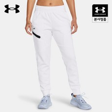 [정상가 129 000원] UA 언스타퍼블 플리스 여성 조거_1379846-100