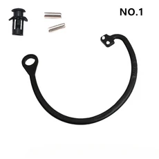 1개 오일 연료 캡 탱크 커버 라인 휘발유 분실 방지 로프 내부 잠금장치, 02 curved rope