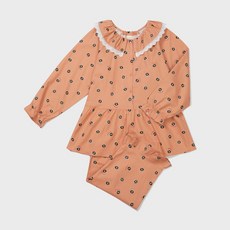 올댓재즈 가을 겨울 이브니에 여자 여성 잠옷 면 레이온 파자마 잠 옷