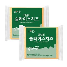 동원 소와나무 데일리 슬라이스 치즈 450g 2개 냉장무료배송