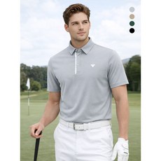 데니스골프 26SS 남성 소프트 냉감 골조직 반팔 카라티 NARMMTS028