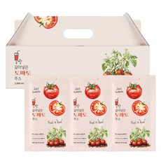 잘익은 토마토를 몽땅 갈아넣은 리얼 토마토 주스, 30개, 100ml