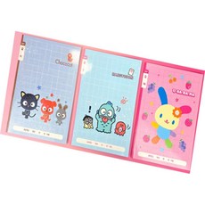 빅조이 산리오 10칸 국어 2탄 5P 1세트 독서기록장, 우사하나