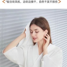 一次性乾髮帽 超強吸水速乾毛巾 出差旅行必備頭巾, 1個, 升級加厚獨立包裝【5條乾髮帽】秒吸水