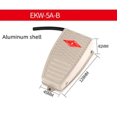 1PCS Antislip 금속 순간 산업용 풋 페달 스위치 핸즈프리 W 쉘 TFS 2 YDT1 15, 19 EKW 5A B Aluminium