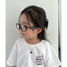 메르시밴드 MERCIBAND 블루라이트 차단 키즈 오벌 뿔테 안경 F8108 6 COLOR