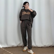 T DAILY 女士 Wellness Raised Training 運動衫慢跑褲套裝
