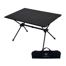 소소147 캠핑 롤 테이블 접이식 의자, 테이블(1개 75x55cm 블랙)