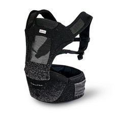 @企鵝寶貝@ 酷咕鴨 KUKU PLUS 充氣墊腰凳揹帶 寶寶 背巾 新生兒 嬰兒 嬰兒護頸背帶 寶寶腰凳 背帶, 俐落黑