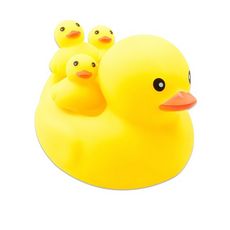 오리가족 목욕놀이완구, 1 COLOR, 1세트