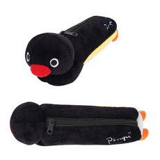 핑구필통 펭귄 캐릭터 봉제 어린이 초등학생 저학년필통 파우치필통, 1개, 핑구