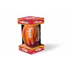 Mikasa 노 스팅 풋볼 핫 플레임 디자인 (레드/옐로우/오렌지), Mikasa 노 스팅 풋볼, 핫 플레임 디자인 (레드/, 1개