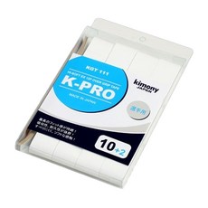 키모니 K-PRO 테니스오버그립 KGT111, 화이트, 1세트