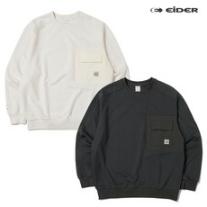 국내매장품 아이더 공용 봄 가을 기능성(흡습속건.신축성) 맨투맨티셔츠 코듀라 DUP23251