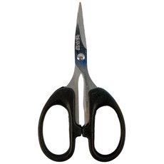 鑫吉美 F-125 不銹鋼剪刀 日本鋼精製 全長12公分, 1個, 黑