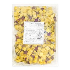 1950. 냉동 미탈피 고구마다이스 국내산 - 2kg / 큐브고구마 [하절기 아이스박스 무료], 1개