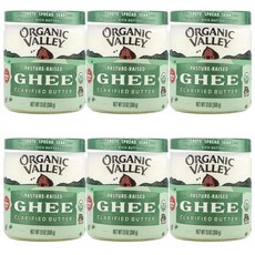 Organic Valley 오가닉 밸리 정제 기버터 368g, 6개