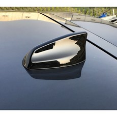 圓夢工廠 Hyundai 現代 Tucson 2005-2010 造型天線蓋, 鯊魚鰭-烤漆黑