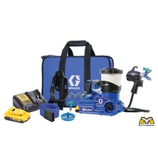 GRACO ULtra QuickShot 無氣噴漆機 (20V DEWALT電池) 適用於精緻裝飾噴塗工程, 1個