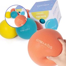 쌍문상회 PU피구공 핸드볼 키즈볼 닷지볼 스펀지볼 아이워너 스포츠공 짐앤키즈 18cm 무소음 40872EA