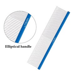강아지용 알루미늄 그루머 빗 반려동물 헤어 브러시 고양이 개 그루밍 케어 16 cm 19 22cm, 1개