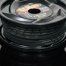 SKYCABLE 汽車音響喇叭線 功放音頻線 音箱低音炮線材, 1個, 18GA（無氧銅）,50米/卷