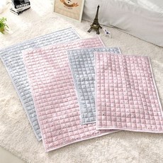 아잠 뮤트뱀부 래빗 유아방수요 M사이즈 iam+7034oB, 뮤트라인_인디핑크M