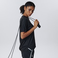 [백화점 정품] 스파이더 SPYDER 우먼스 트레이닝 힙커버 반팔 티셔츠 SPIFCNRS251WBLK