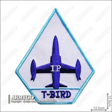 ARMYGO 空軍 T-BIRD 機種章，精緻模型收藏，重溫飛行夢想, 1個, 不車魔鬼氈