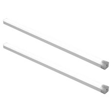 BuyChoo LED 스마트 모션 감지 무선 충전식 야간 조명 300mm, 2개, 전구색