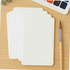 드로잉 종이카드 양면 라운드 100매 무지 7cm 59000EA 1EA, 본상품