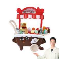 [립프로그] 아이스크림 카트 디럭스 스트로베리 초코 한영버전, 상세 설명 참조, 상세 설명 참조