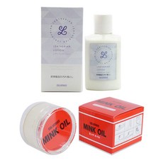 日本製COLUMBUS 皮革保養 皮件保養 皮衣保養, 1套, 貂油+防霉乳組合, 145ml