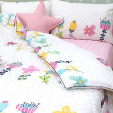 순면 100% 어린이 초등 학생 주니어 차렵 이불 동물 꽃 플라워re_2+1MwG, 플라워