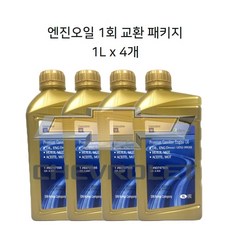 올뉴말리부 1.5 터보 가솔린 엔진오일세트 1L 4개 4L DEXOS1 GEN2 5W30 94747740