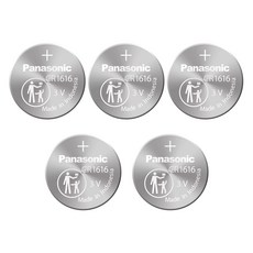 파나소닉 CR1616 1알 코인전지, 1개, 5개입