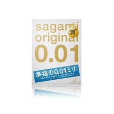 相模 Sagami Original 0.01 L 極薄安全套 2入, 1個, 0.01 極潤款 2入, 2個裝