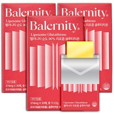 밸러니티 고순도 90% 리포좀 글루타치온 필름 식약청 인증 인지질 코팅, 11.22g, 3박스