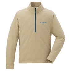 mont-bell 兒童 CHAMEECE PULLOVER 輕盈保暖長袖套頭衫