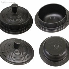 리빙아트 통주물 무쇠 가마솥 20cm 무쇠길들이기 무쇠시즈닝, 상세페이지 기재