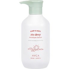 AVCA Baby&Kids Ato 深層保濕乳液 寶寶嬰兒溫和保養, 1個, 500ML, 500ML