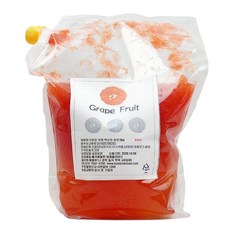 NS홈쇼핑수제청 자몽청 500g 알갱이x1 파우치포장35091622, 1개