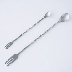 AOYOSHI青芳製作所 復古銀 吧叉匙 Bar Spoon, 1個, S
