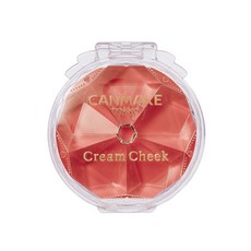 CANMAKE 腮紅 奶油腮紅膏 打造自然紅潤 持久顯色 提升氣色, 05 甜美杏桃, 1個