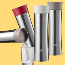 델키 스텐 보온보냉 심플보틀 무광 850ml 색상별, 1개, 무광 아이보리